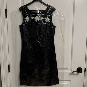 DKNY Black and White Dress